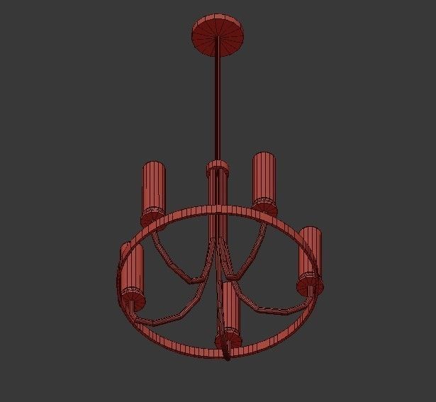 KEARNEY chandelier 3D model_4