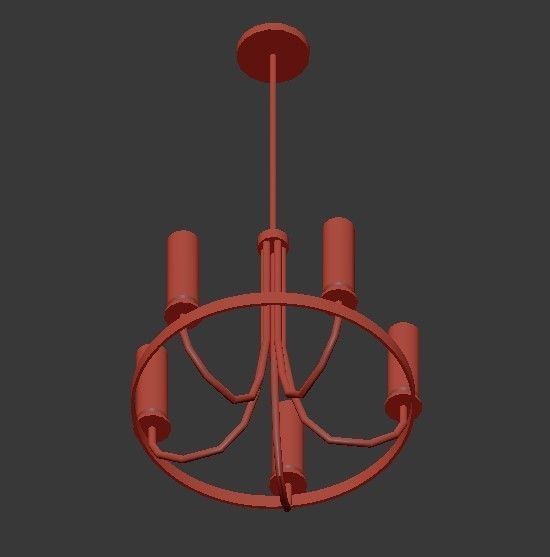 KEARNEY chandelier 3D model_3