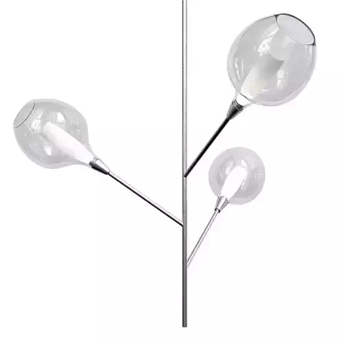 SPROUT floor lamp with three glass balls