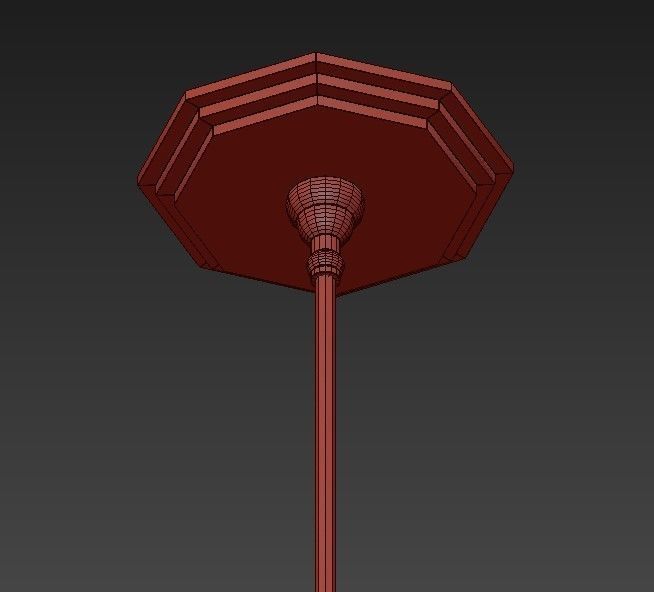 Nina chandelier 3D model_2