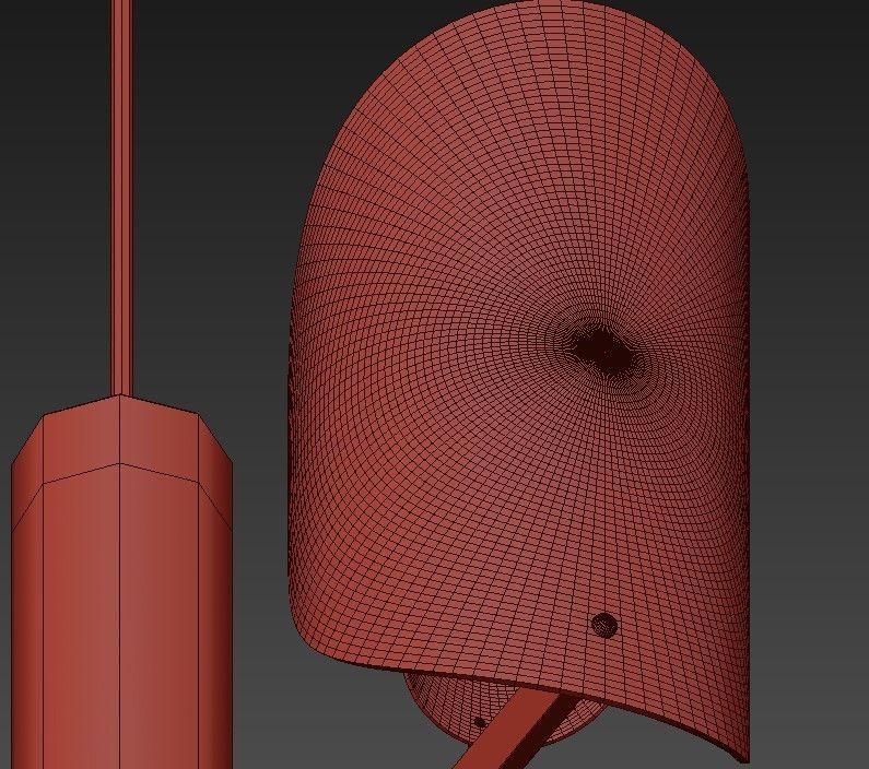 Nina chandelier 3D model_5