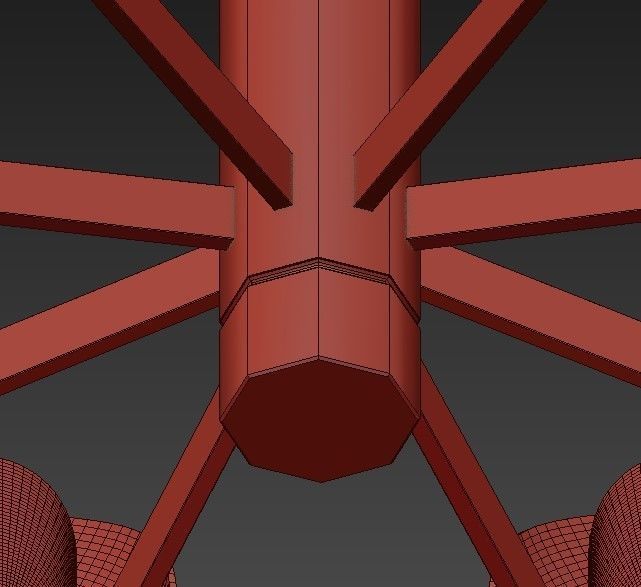 Nina chandelier 3D model_7