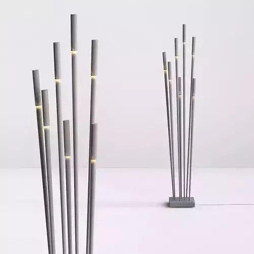 GIUNCO wooden floor lamp