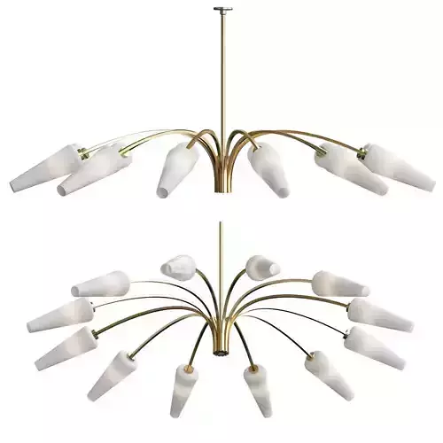 Sputnik frank lloyd wilson chandelier