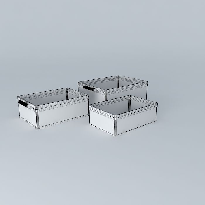 BAMBOO BASKET Free 3D model_3