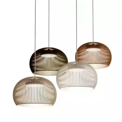 Suspension four pendant lights