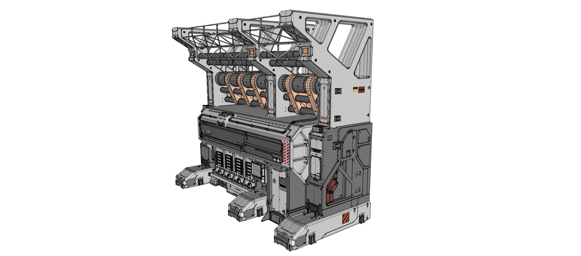 Sci Fi Modular Environment 3 3D model_29