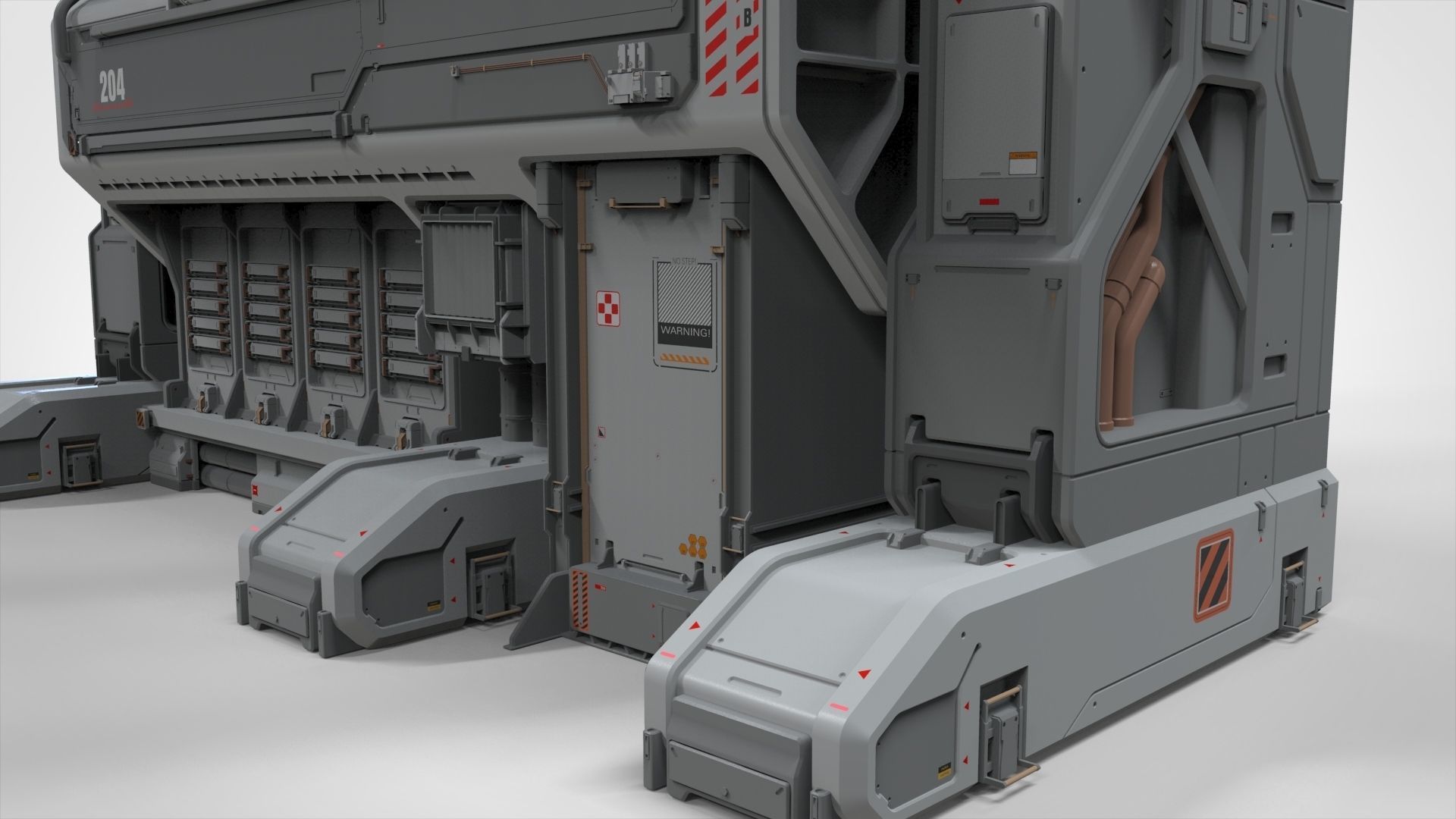 Sci Fi Modular Environment 3 3D model_15