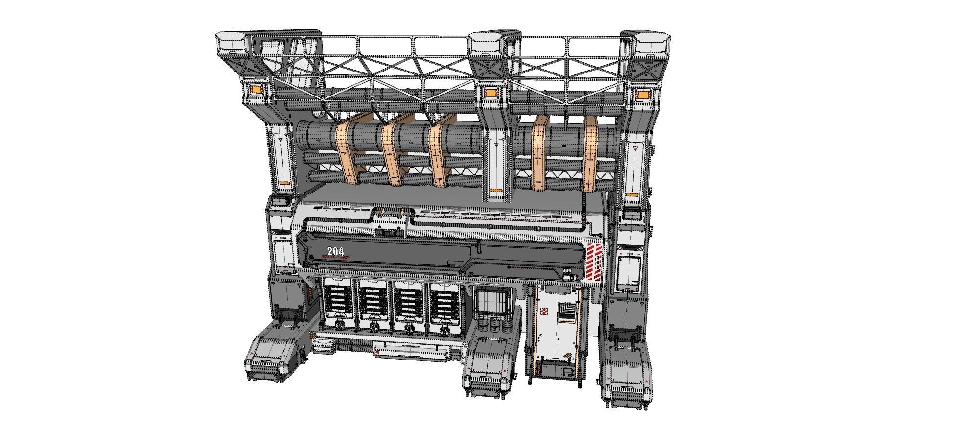 Sci Fi Modular Environment 3 3D model_27