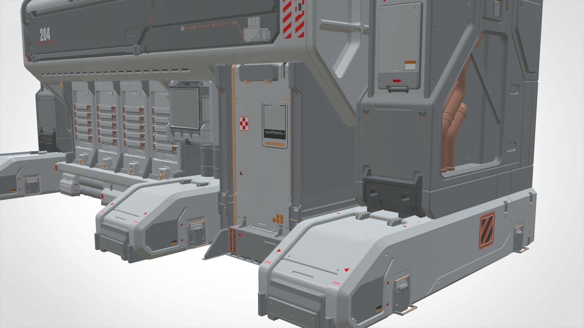 Sci Fi Modular Environment 3 3D model_16