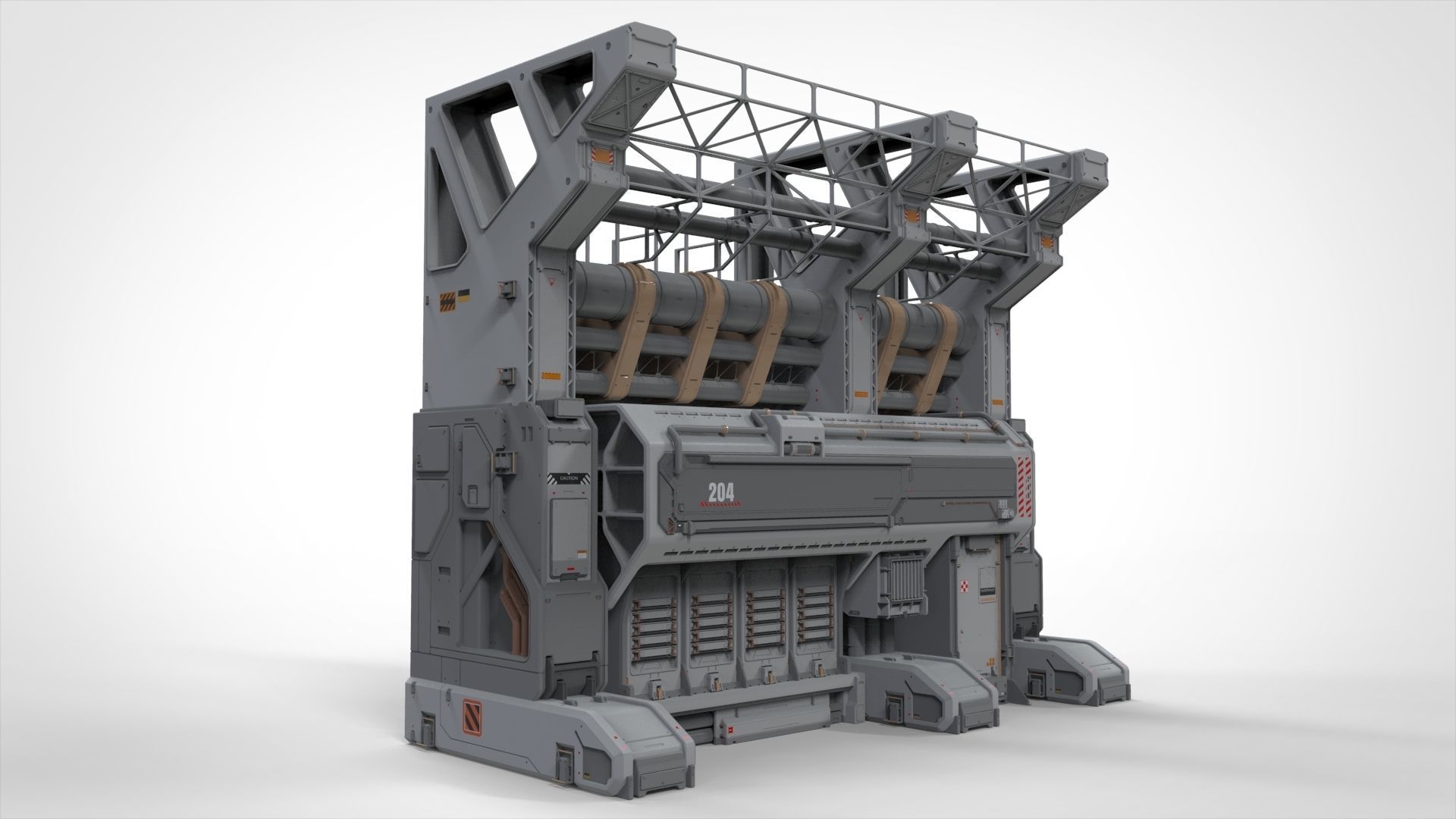 Sci Fi Modular Environment 3 3D model_3