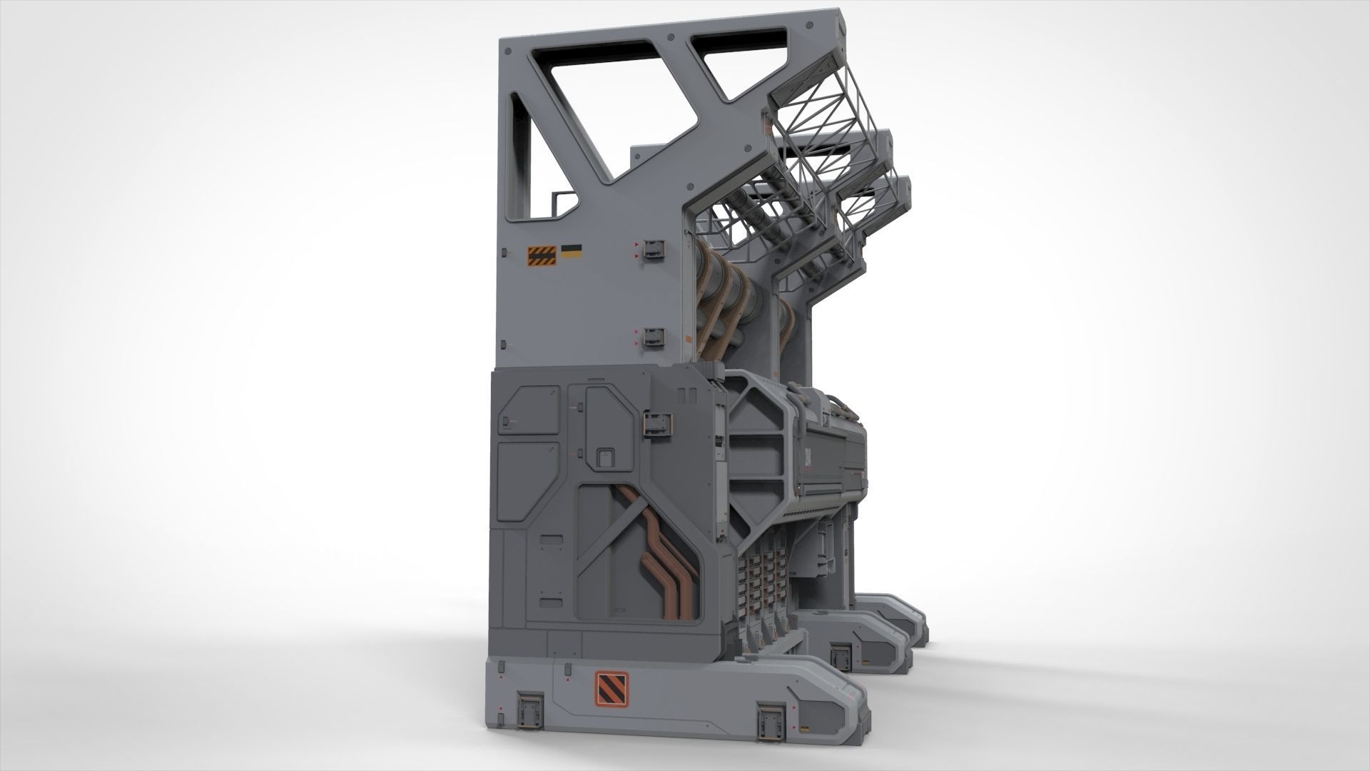 Sci Fi Modular Environment 3 3D model_4