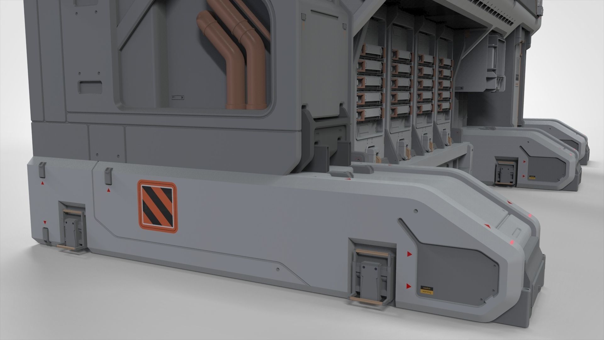 Sci Fi Modular Environment 3 3D model_9