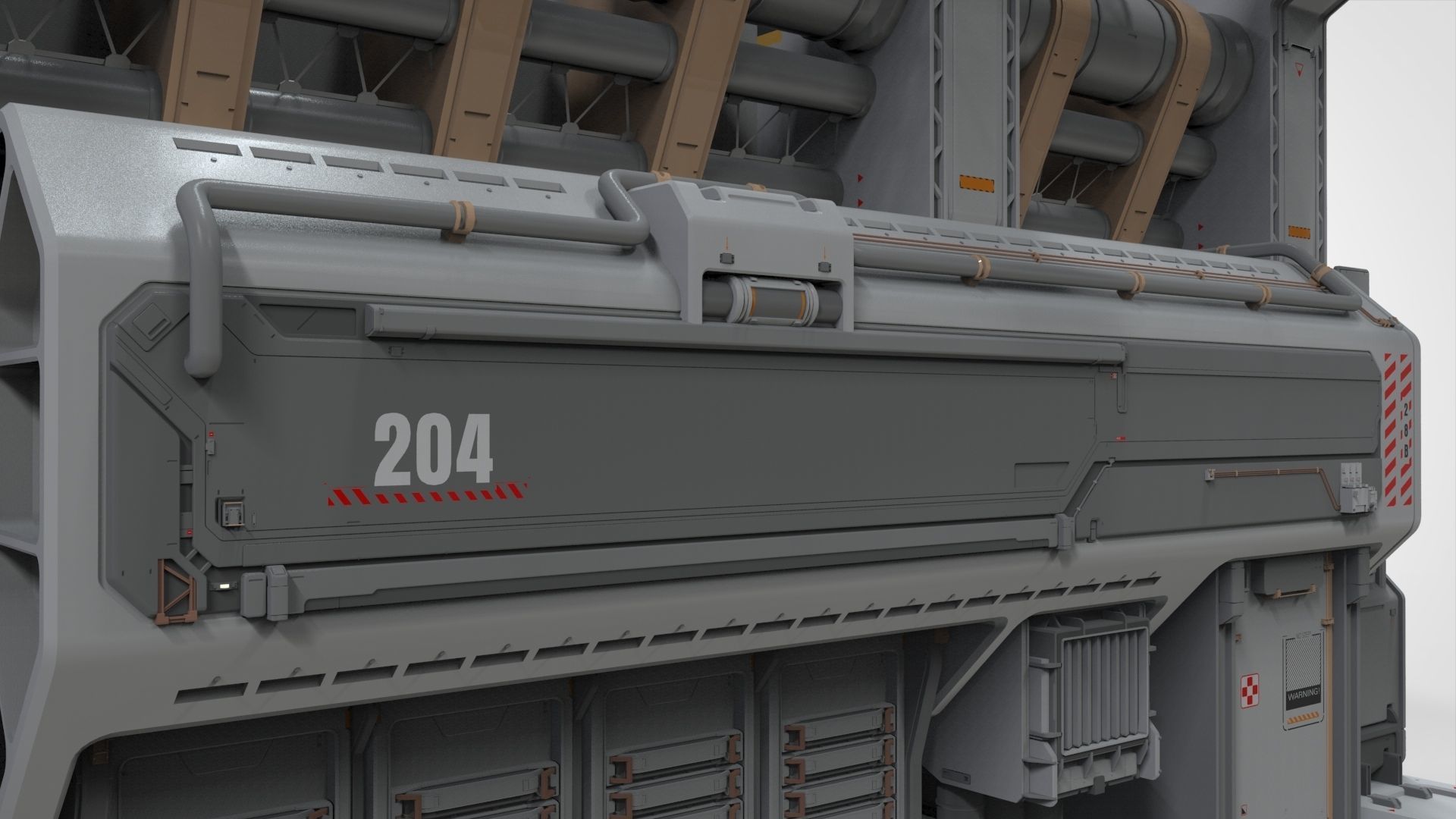 Sci Fi Modular Environment 3 3D model_25