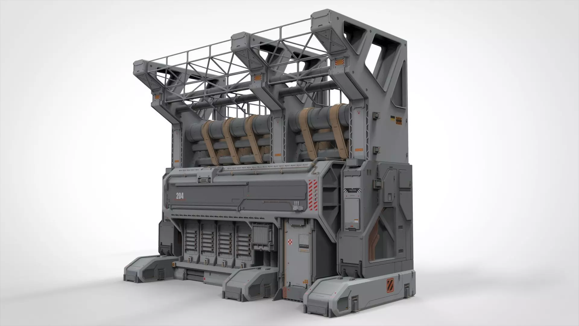 Sci Fi Modular Environment 3 3D model_0