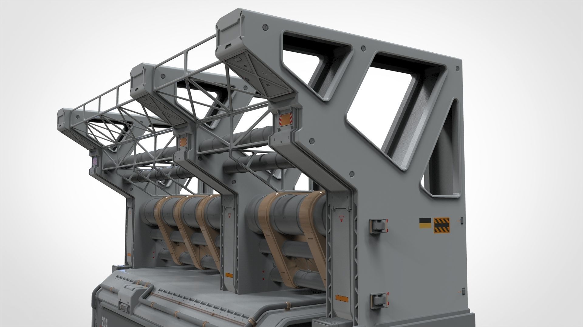 Sci Fi Modular Environment 3 3D model_18