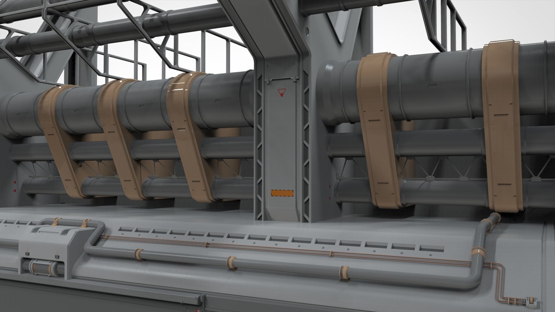 Sci Fi Modular Environment 3 3D model_21