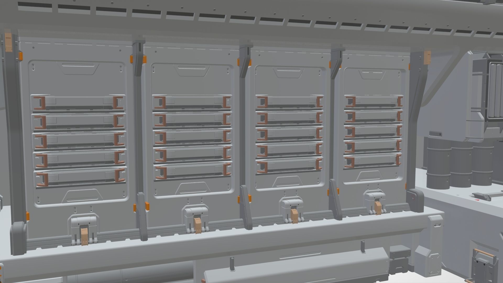 Sci Fi Modular Environment 3 3D model_12