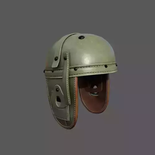 Helmet combat military Scifi 3d model 