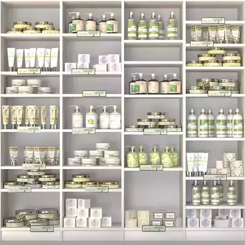 Large Cosmetic Showcase Set