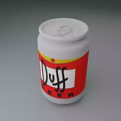 Duff beer 3D model