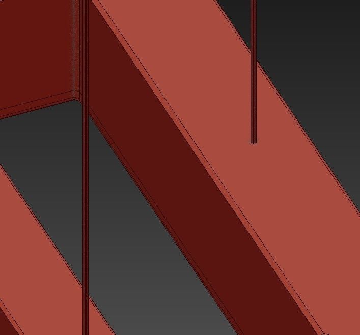 Turenne pendant light 3D model_5