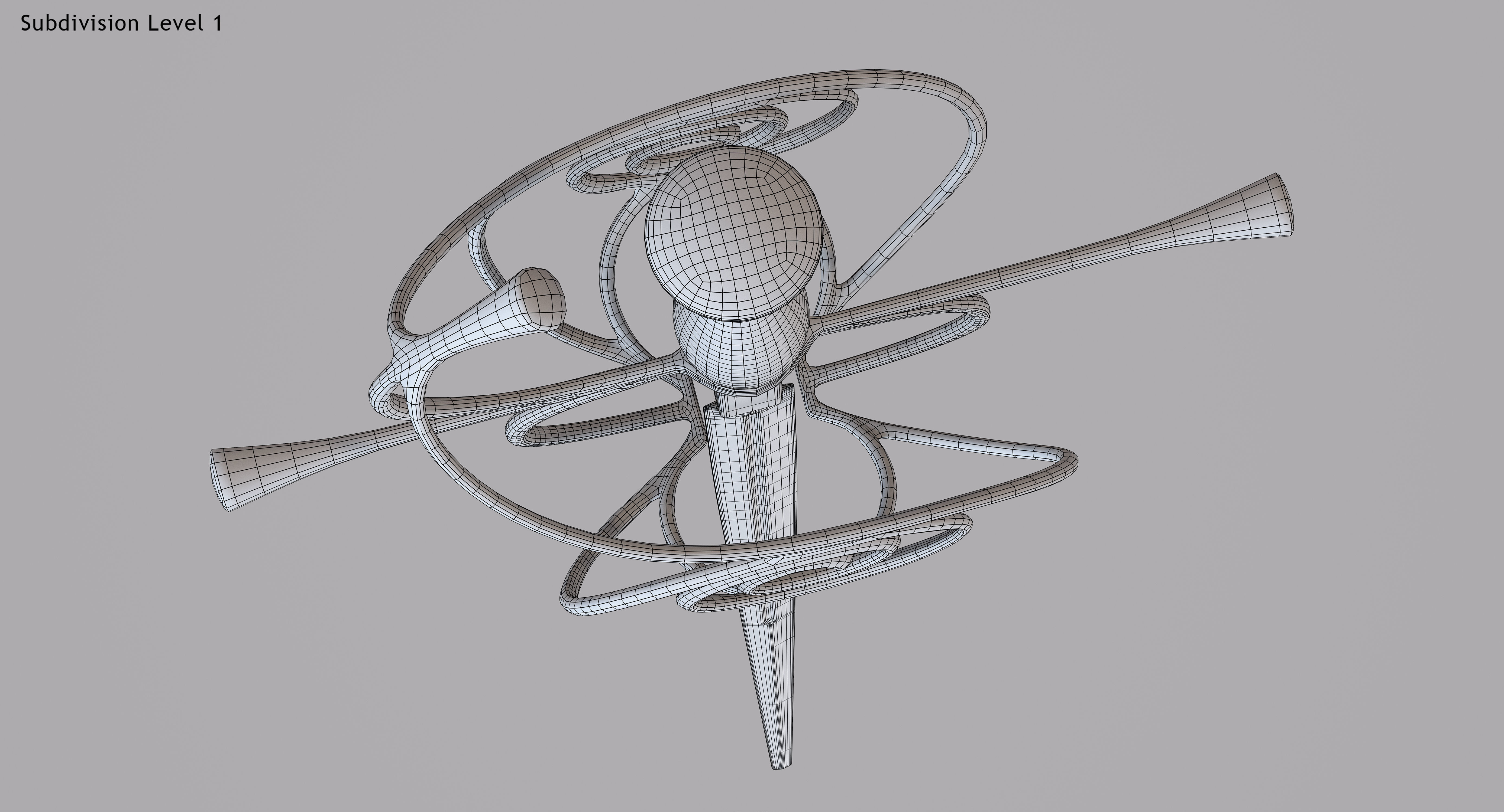 Rapier sword 3D model_13