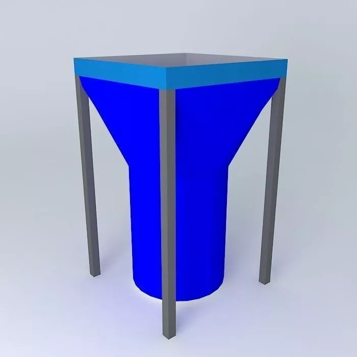 Hopper for FINPOL FR4-4 filter Free 3D model