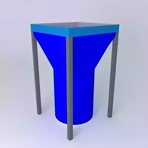 Hopper for FINPOL FR4-4 filter