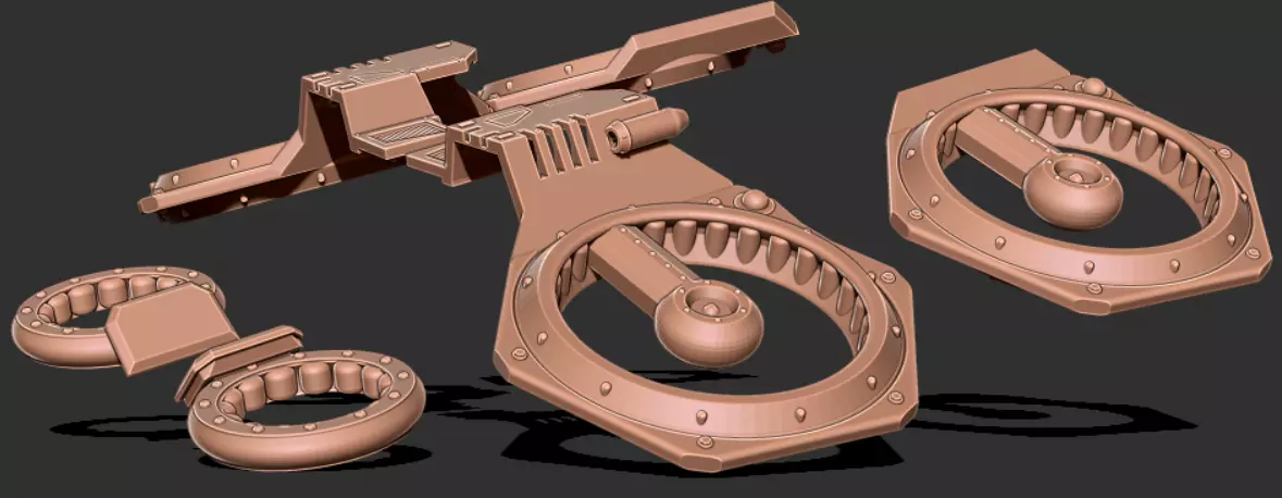 Storm Raven or Storm Eagle Upgrade Kit 3D print model_0