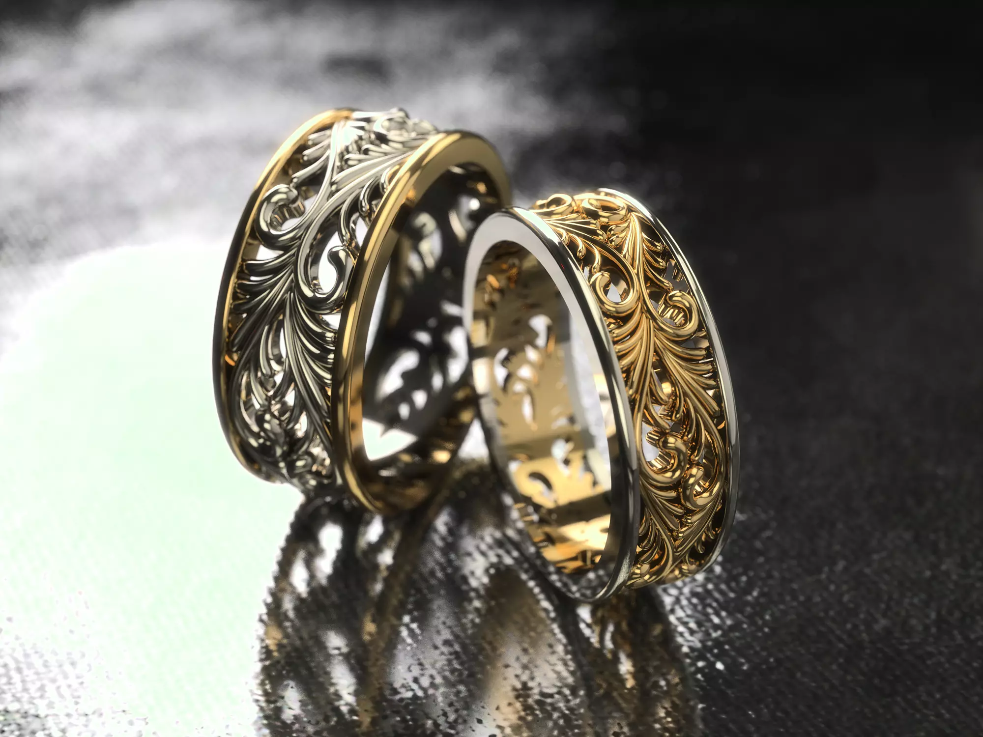 Ring 0240 18 sizes 3D print model_0