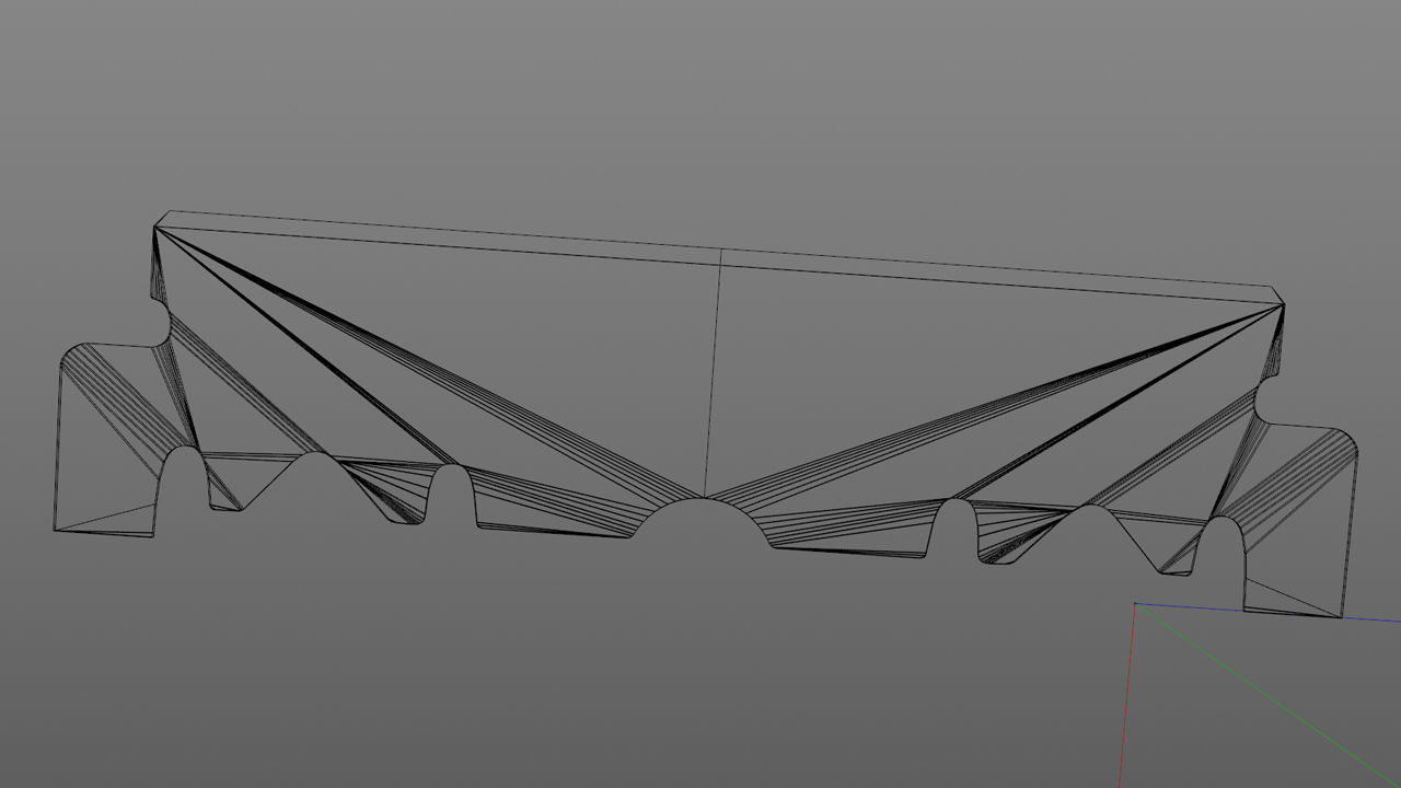 3D Single Edge Blade or Razor 3D model_4