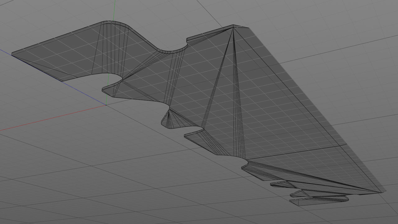 3D Single Edge Blade or Razor 3D model_3