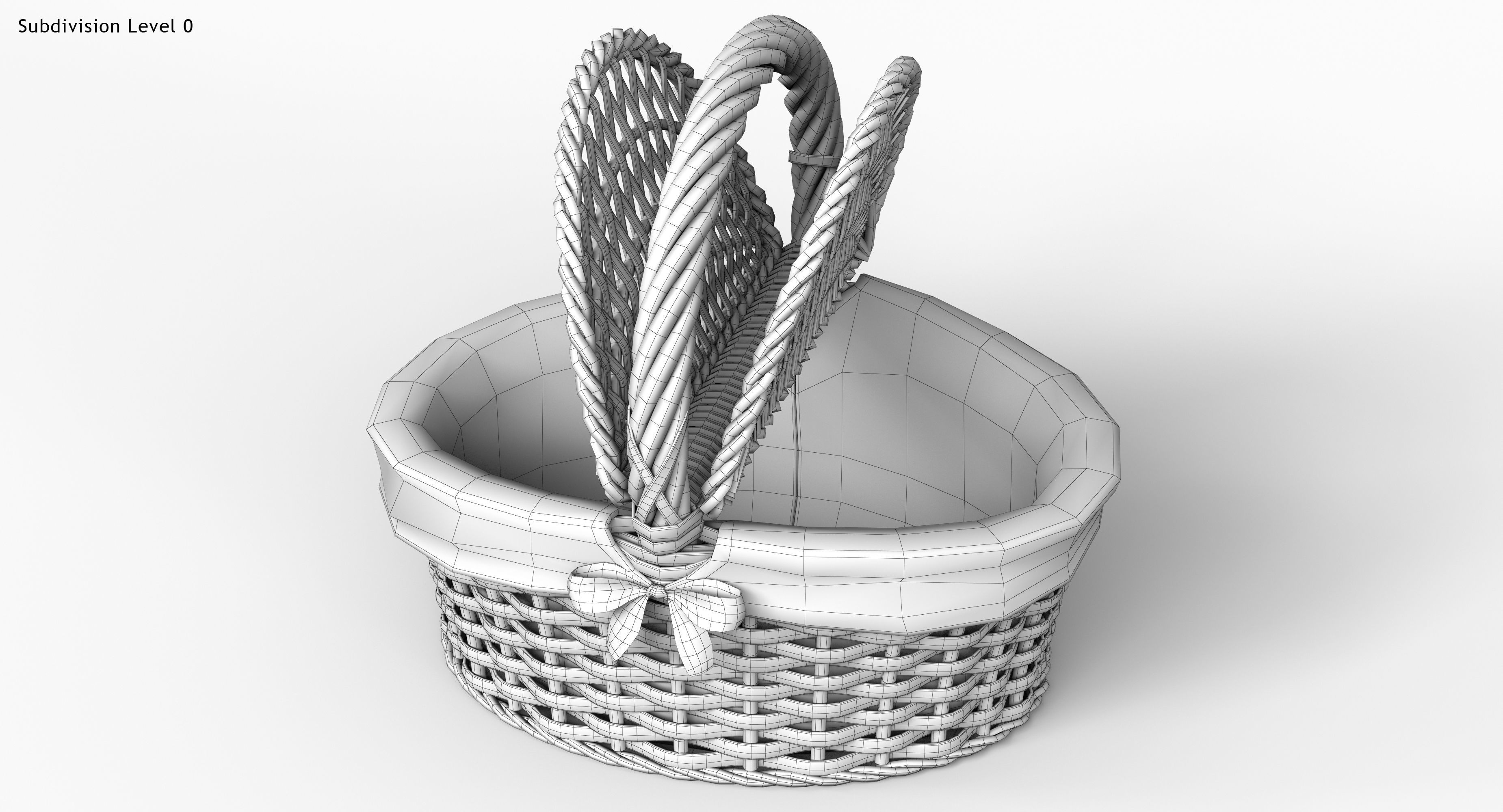 Picnic Basket 3D model_20
