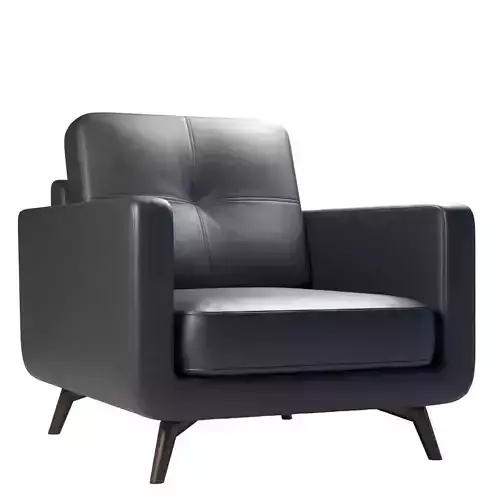John Lewis and Partners Barbican Leather Armchair