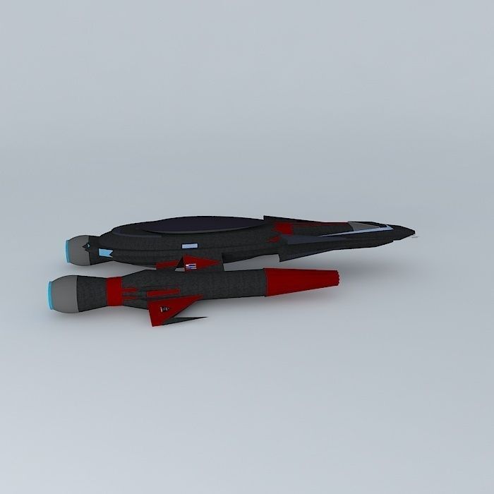 Darkstar Class Stealth Recon EW277 3D model_2