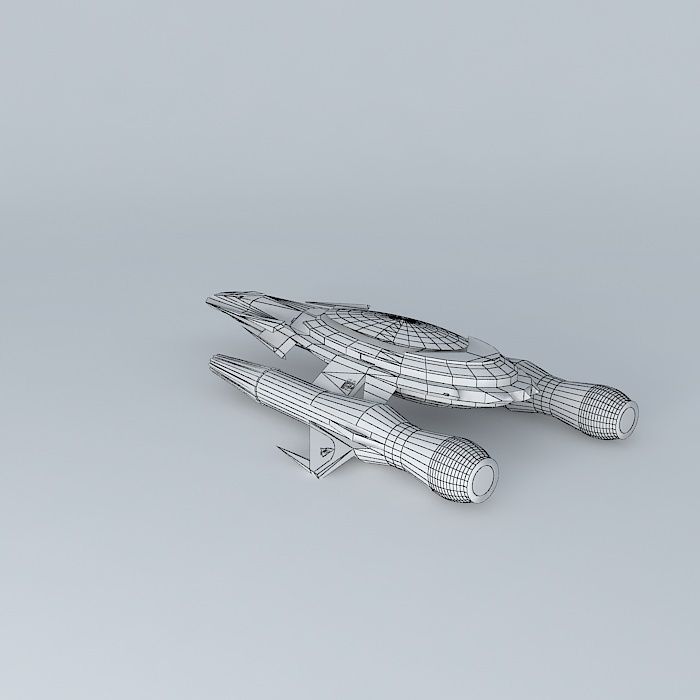 Darkstar Class Stealth Recon EW277 3D model_3