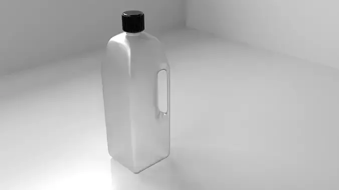Bottle 8 plastic
