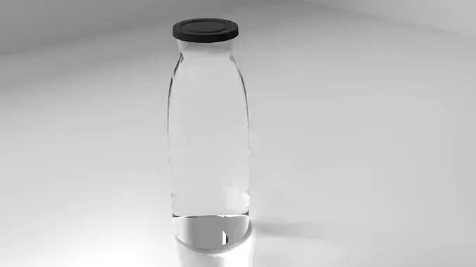 Bottle 9 clear water