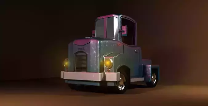 Truck animated
