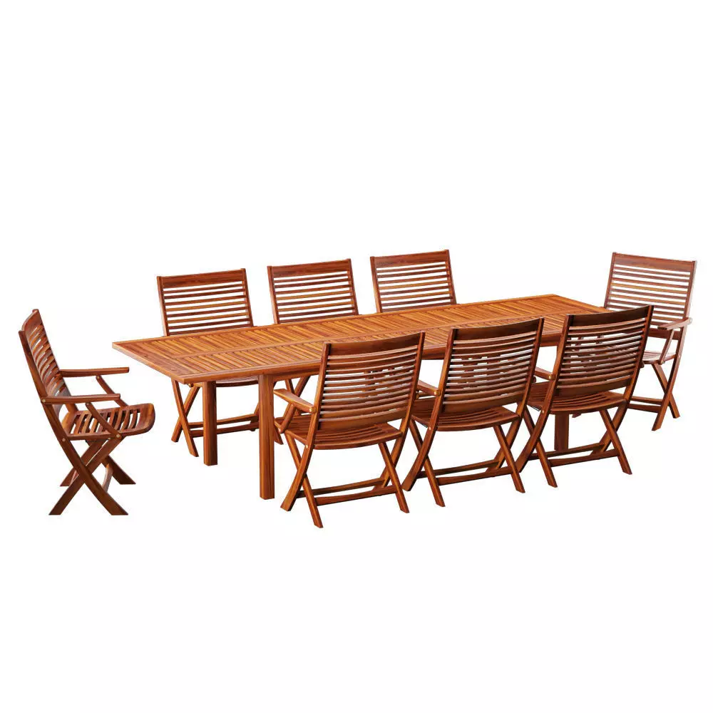 Garden Table 08 Low-poly 3D model