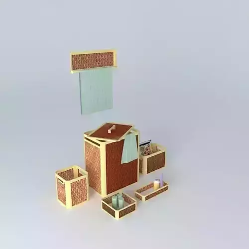 BAMBOO BATHROOM ACCESSORIES 1