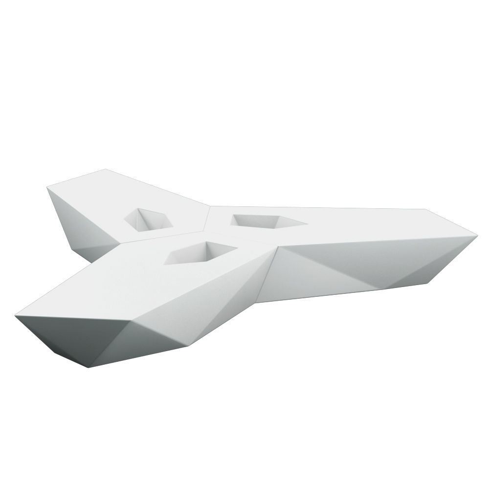 Vondom Faz Bench Low-poly 3D model_1