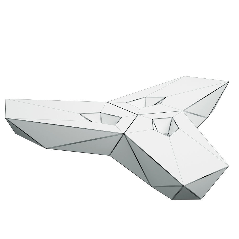 Vondom Faz Bench Low-poly 3D model_14