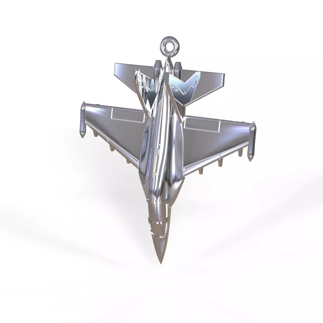 plane fighter 3D print model_0