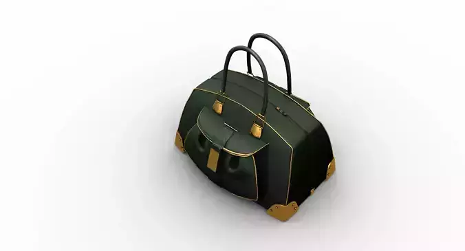 bag 3d model handbag