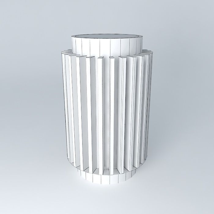 Electro motor Free 3D model_4