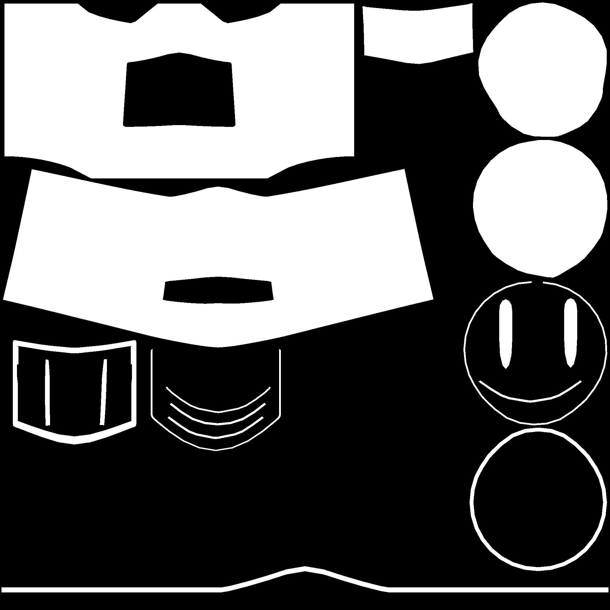 Great Helm Low-poly 3D model_11