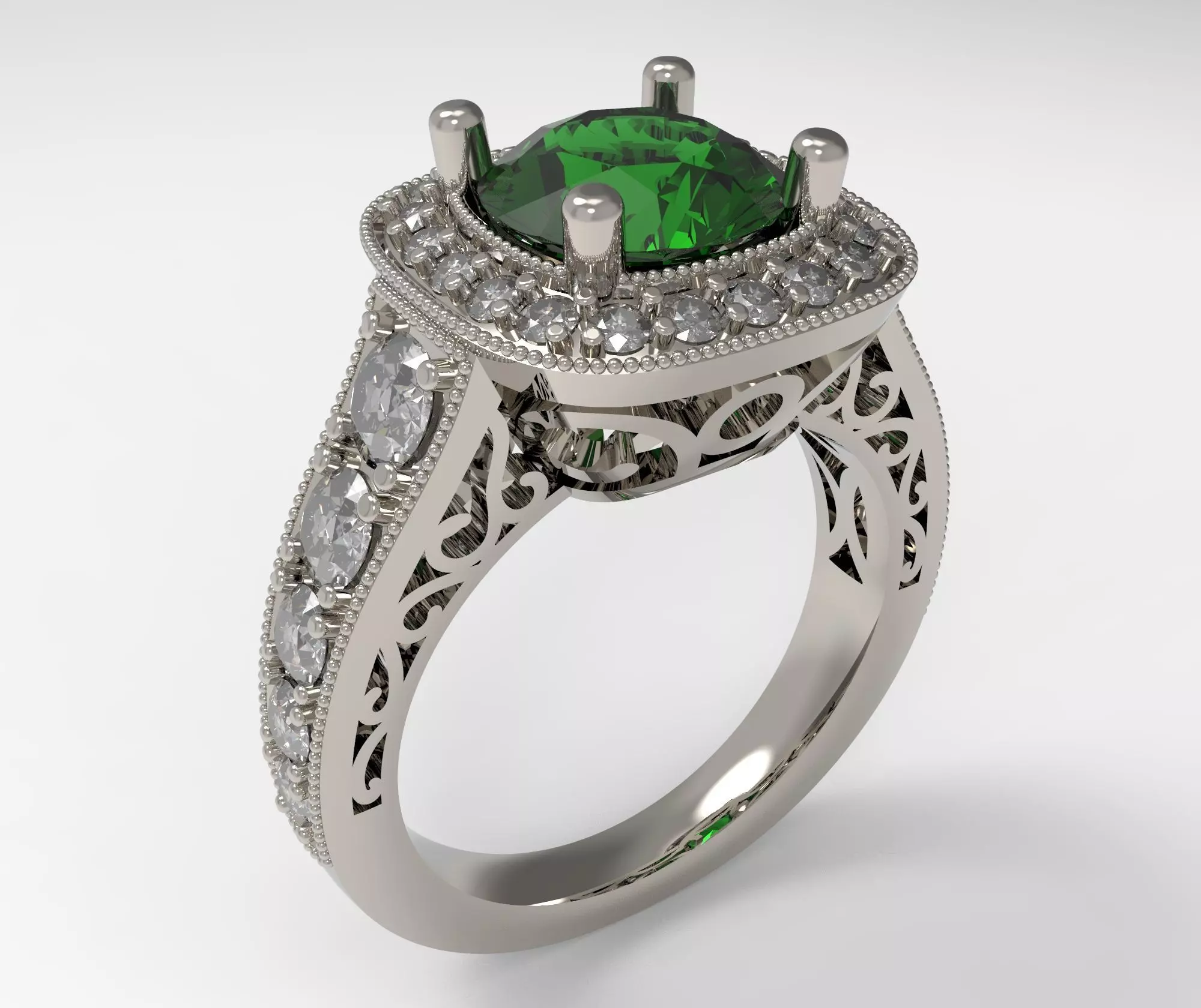 Model 167 Ring 3D print model_0