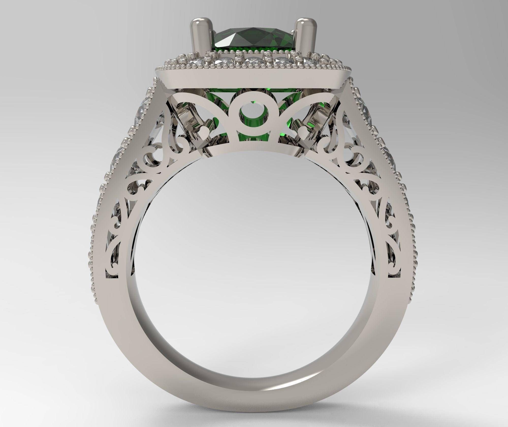 Model 167 Ring 3D print model_1